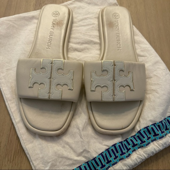 Tory Burch Double T Sport Slide - Picture 2 of 12